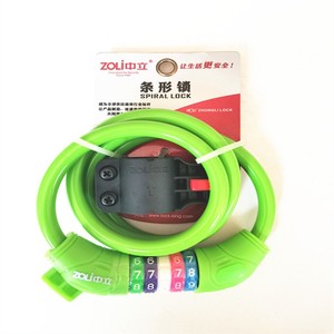 กุญแจล็อคจักรยานแบบเกลียว ZOLi รุ่น 87620 สีน้ำเงิน ทำจากเหล็ก ทนทาน ใช้ได้กับจักรยาน ประตู หน้าต่าง - Product Image 3