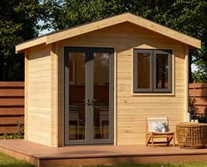 Oferta Especial: Moderna Cabaña <span class=keywords><strong>de</strong></span> <span class=keywords><strong>Madera</strong></span> Europea Económica, Casa Pequeña, Cobertizo <span class=keywords><strong>de</strong></span> Jardín, Oficina, Almacén, Taller, Sala <span class=keywords><strong>de</strong></span> Estar, Vestíbulo - Product Image 4