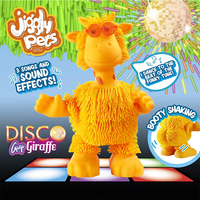 Fantastique Jouet Girafe Dansante Robotique à Cheveux Extensibles, à Mouvements Corporels Complets et aux Fesses Dansantes, pour la Danse Disco