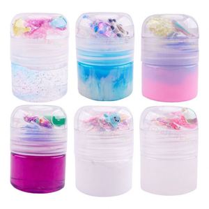 Arcilla Plástica Blanca Transparente, Slime a Granel, No Tóxico, Kit de Slime Azul para Niños, Juguetes al por Mayor Toysrunner SL295 - Product Image 1