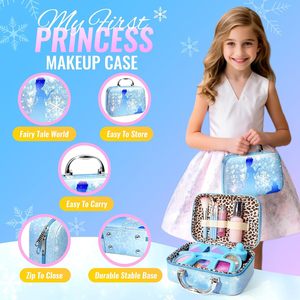 Maquillage d'imitation pour tout-petits, maquillage de jeu pour petites filles, ensemble de maquillage jouet, cadeaux d'anniversaire et de Noël pour princesses, jouets pour fillettes - Product Image 4