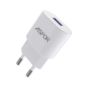 ASPOR A818 Venta caliente calidad <span class=keywords><strong>Original</strong></span> 5V 2,4 A IQ <span class=keywords><strong>cargador</strong></span> de hogar Pin DE LA UE USB viaje <span class=keywords><strong>cargador</strong></span> de pared rápido <span class=keywords><strong>cargador</strong></span> de teléfono con CE - Product Image 2