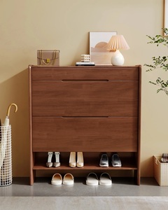 Zapatero moderno de gran capacidad con mecanismo basculante - ahorra espacio para la entrada del apartamento o la sala de estar. - Product Image 3