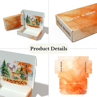 Emballages personnalisés sur mesure pour cadeaux postaux, fabricant de pochettes d'expédition personnalisées, emballages en carton ondulé, gaufrage