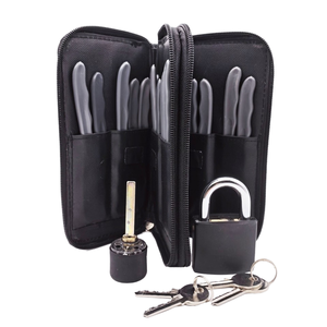 Juego de <span class=keywords><strong>24</strong></span> ganzúas de acero inoxidable 301 para práctica de cerrajería, kit de suministros para cerrajeros al por mayor - Product Image 4