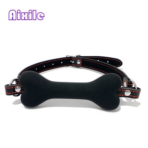 Bola de silicona Doggy Bone para la boca, fetiche, bola de saliva para <span class=keywords><strong>esclavos</strong></span>, fijación oral, juguete sexual para parejas, mujeres, BDSM, restricciones. - Product Image 2