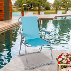 समायोज्य पुनर्क्लिनिंग समुद्र तट हल्के आउटडोर पूर्ण स्टील फोल्डिंग कैंपिंग चेयर पिछवाड़े के लिए कुर्सी - Product Image 6
