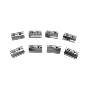 Hot bán nhà máy Nhà cung cấp thép không gỉ khe cắm 6 khóa t-nuts M6 với mùa xuân bóng búa nhôm hồ sơ t NUT - Product Image 6