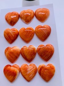 Cabujón de concha de ostra espinosa naranja vibrante con piedras preciosas sueltas turquesas para la fabricación de joyas anillos personalizados pendientes - Product Image 3