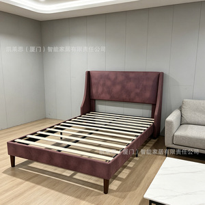 Cama de tela Claret CK20260612 con respaldo alto y tapizado, para adultos y personas mayores - Product Image 3