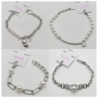 Bracelet en cuivre plaqué or XUPING avec perles et zircons, pendentif cœur d'ange, chaîne tendance pour femmes