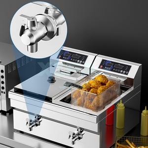 <span class=keywords><strong>Friteuse</strong></span> électrique commerciale 38L en acier inoxydable 304, durable et longue durée de vie, idéale pour les restaurants - Meilleures ventes - Product Image 5