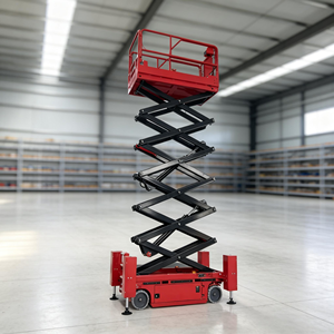 โต๊ะยกแบบกรรไกรไฟฟ้า 20 เมตร ได้รับการรับรองมาตรฐาน CE ระบบปรับระดับอัตโนมัติ ขับเคลื่อนด้วยตัวเอง สำหรับงานอุตสาหกรรมที่สูง - Product Image 3