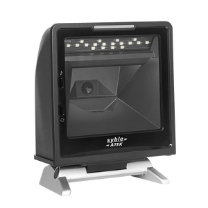 AK-9878 1D <span class=keywords><strong>2D</strong></span> <span class=keywords><strong>QR</strong></span> <span class=keywords><strong>code</strong></span> <span class=keywords><strong>scanner</strong></span> đọc hình ảnh POS Chất lượng cao rảnh tay đa hướng máy quét Máy tính để bàn thanh toán - Product Image 2