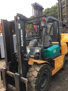 Chariot élévateur d'occasion KOMATSU FD50 pour travaux de terrassement - Offre Spéciale - Product Image 5