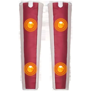 Masseur électrique réglable pour les jambes avec chaleur vibrante et contrôle de la durée pour les genoux et les mollets, options personnalisables - Product Image 1