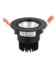 Spots LED pour maisons, restaurants, salles de bain, spots encastrés au plafond, certifiés CE Rohs, 3w 5w 7w 9w 12w, aluminium