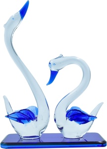 Handmade Colored Blown Glass Dome Animal Theme Home Decor Christmas <b>Easter</b> April Fool's Day Chinese New Year Gifts-Tiny Glass - Product Image 3