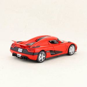 Minijuego de coche fundido a presión ROJO a escala 1:32, coche fundido a presión con apertura de puertas, vehículos de juguete fundido a presión - Product Image 6