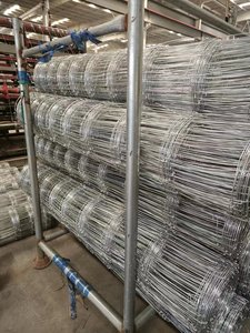 Bền vững Nặng Gia súc dây lưới hàng rào cho trang trại chăn nuôi đồng bằng dệt Chuỗi liên kết lưới bản lề doanh Hàn cung cấp cắt - Product Image 2