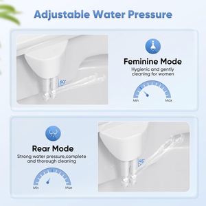 Luxury New Commercial Hot and Cold Water <strong>Bidet</strong> <strong>Sprayer</strong> Self-cleaning ABS Toilet <strong>Bidet</strong> Attachment for Bathroom Hotel Toilet - Product Image 4