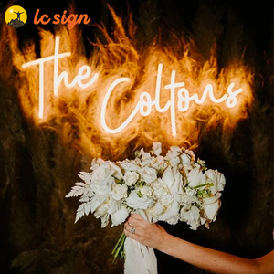 Panneau néon personnalisé à led, en néon, flexible, pour signe de mariage, 110v, personnalisé - Product Image 5