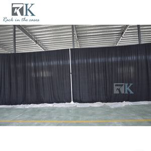 Soporte de Fondo para Cortinas con Instalación Rápida y Cortinas Opacas Negras - Product Image 4