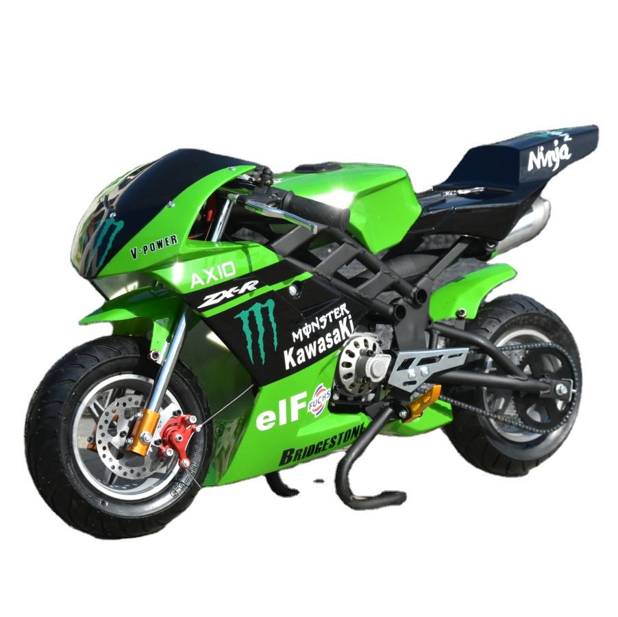 2024 New 49cc 50cc Two Stroke Petrol Mini Moto Cross Pocket Dirt