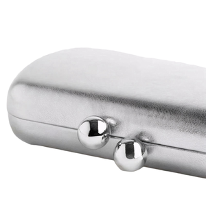 Pochette élégante en cuir PU pour femme, sac de soirée chic avec chaîne amovible, idéal pour mariage, bal de promo, fête - Product Image 4