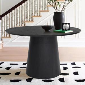 <span class=keywords><strong>Mesa</strong></span> de <span class=keywords><strong>Comedor</strong></span> Redonda Extensible de Madera para 6 Personas con Diseño Italiano para Ahorrar <span class=keywords><strong>Espacio</strong></span> - Product Image 3