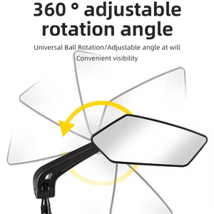 Xe máy và xe đạp chiếu hậu tay lái bên gương HD lồi xe đạp leo núi espejos Para moto cao cấp chất lượng xe đạp gương - Product Image 6