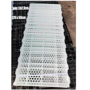 Plancher à lattes de haute qualité 120*50 cm pour poulets reproducteurs, pour élevage avicole, avec trous ronds 2.0x2.3cm - Product Image 3