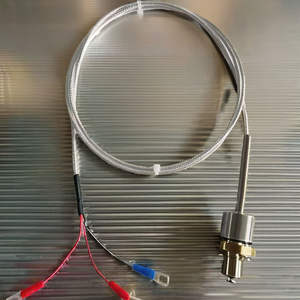 مقاومة بلاتينية من الفئة أ ذات وجه مسطح، مستشعر <span class=keywords><strong>Pt100</strong></span> ثلاثي الأسلاك، مزدوج حراري لدرجات الحرارة العالية - Product Image 3