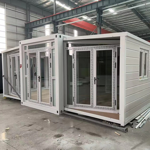 Casa Contenedor Prefabricada Expandible de 20 pies/40 pies, <span class=keywords><strong>Apartamento</strong></span> Plegable de 2 Dormitorios con Baño y Cocina - Product Image 1