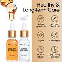 Huile nutritionnelle d'essence de couche de kératine de traitement des ongles pour la réparation de soin des ongles et l'huile de cuticule d'art d'ongle