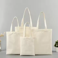 Sac fourre-tout en toile biologique en tissu écologique imprimé de logo personnalisé avec logo imprimé sacs de courses en coton uni