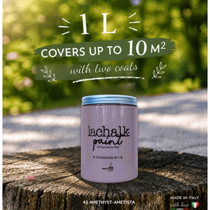 42 AMETHYST 1lt LaChalk the evolution of <b>chalk</b> paint Where <b>chalk</b> meets resin: Hybrid <b>Chalk</b> Resin Paint made in Italy - Product Image 2