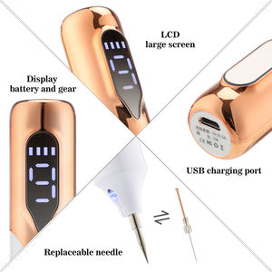 ปากกาลบจุดด่างดำแบบชาร์จไฟผ่าน USB กันน้ำ ผลิตจากวัสดุ ABS พร้อมไฟ LED แสดงสถานะ ใช้สำหรับลบกระ จุดด่างดำ รอยสัก บนใบหน้า อุปกรณ์เสริมความงาม - Product Image 6
