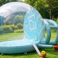 Dôme igloo transparent gonflable pour enfants, tente bulle, ballons transparents, château gonflable pour fêtes