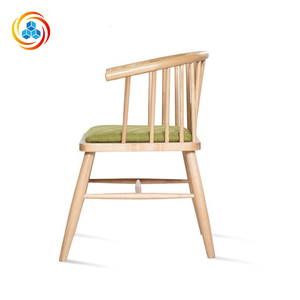 Chaises de salle à manger modernes en bois massif et rembourrées pour restaurants, cafés, appartements - Product Image 3