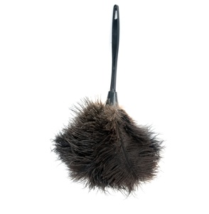 Plumeau d'autruche de couleur naturelle réutilisable et écologique bon marché pour les fournitures de nettoyage, la maison, la voiture et le bureau - Product Image 1