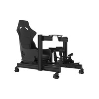 Fabrication OEM ODM de sièges de simulateur de course automobile, cockpit de jeu de course, simulateur de course automobile, cockpit de jeu de course