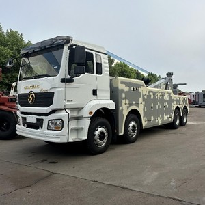Camion de dépannage intégré Shacman 8x4 30 tonnes avec grue de levage, véhicule de sauvetage routier lourd - Product Image 5