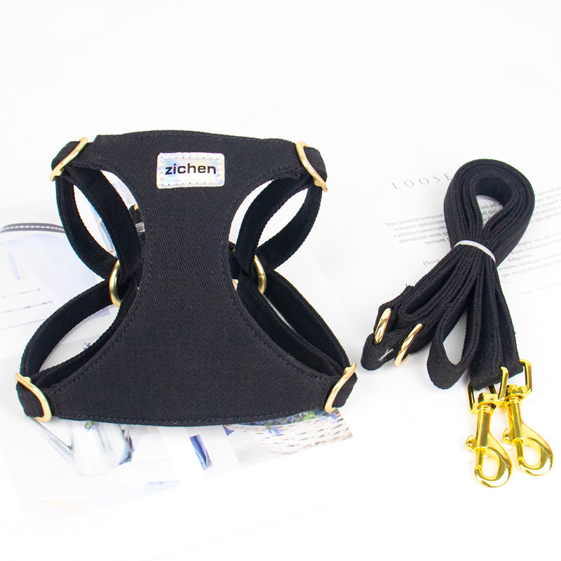 Black-matching leash