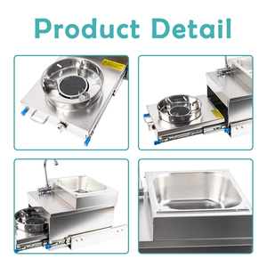 JDA-Bateau Caravane <span class=keywords><strong>Camping</strong></span>-<span class=keywords><strong>car</strong></span> <span class=keywords><strong>Camping</strong></span>-<span class=keywords><strong>car</strong></span> RV en acier inoxydable, cuisinière à <span class=keywords><strong>gaz</strong></span> avec évier intégré <span class=keywords><strong>et</strong></span> robinet - Product Image 5