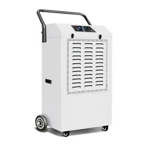 130 pint dehumidifier r410a air humidity removing machine industrial dehumidifier for grow rooms