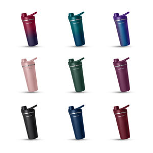 مخصص مزدوج الجدار معزول ، كوب بروتين شاكر للياقة البدنية يعمل في الهواء الطلق نشاط التخييم المباشر - Product Image 5