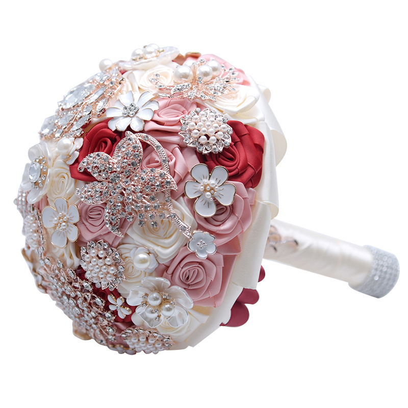Hot Sale Artificial Crystal Pearl Silk