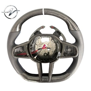<span class=keywords><strong>Volante</strong></span> Deportivo de 3 Radios de Fibra de Carbono con Cuero Perforado para <span class=keywords><strong>BMW</strong></span> G05 G20 G30 G2X G3X G8X F9X 2018-2024 - Product Image 1