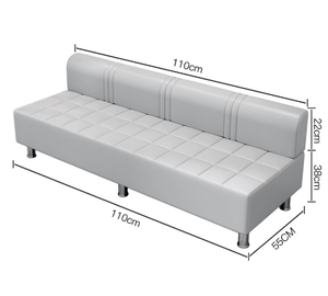 Chaise d'<span class=keywords><strong>attente</strong></span> pour salon de coiffure, banc d'<span class=keywords><strong>attente</strong></span> pour invités de salon de coiffure, chaise longue pour salon de coiffure, canapé pour attendre - Product Image 6